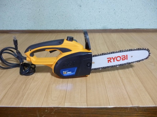 RYOBIチェーンソー